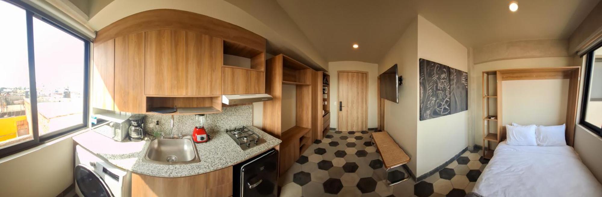 Casa 8 Aparthotel Guadalajara Bagian luar foto