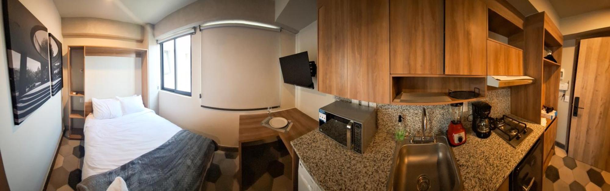 Casa 8 Aparthotel Guadalajara Bagian luar foto