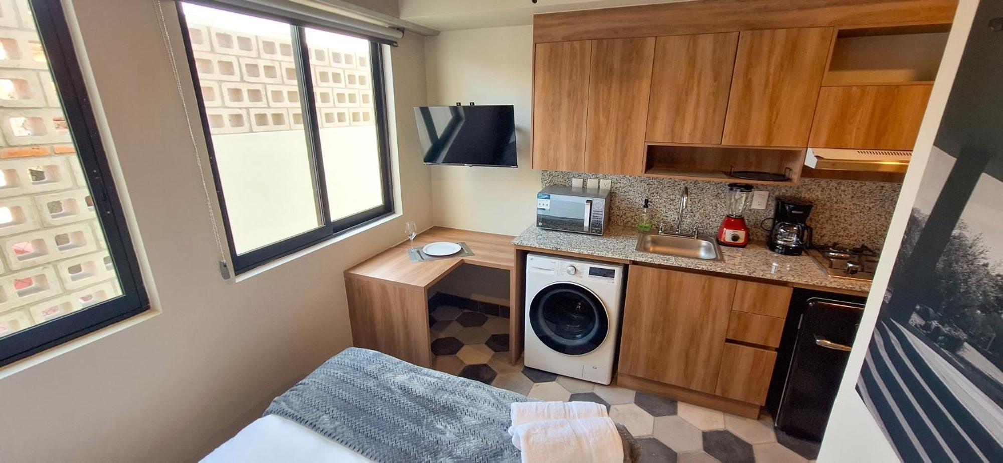 Casa 8 Aparthotel Guadalajara Bagian luar foto