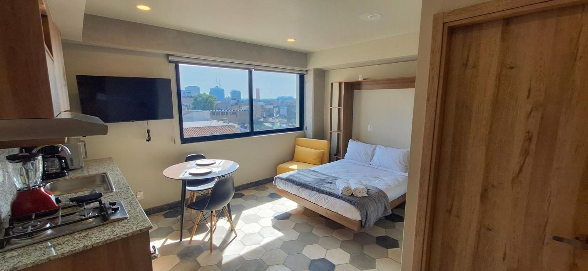 Casa 8 Aparthotel Guadalajara Bagian luar foto