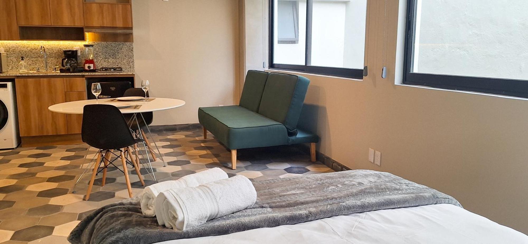 Casa 8 Aparthotel Guadalajara Bagian luar foto